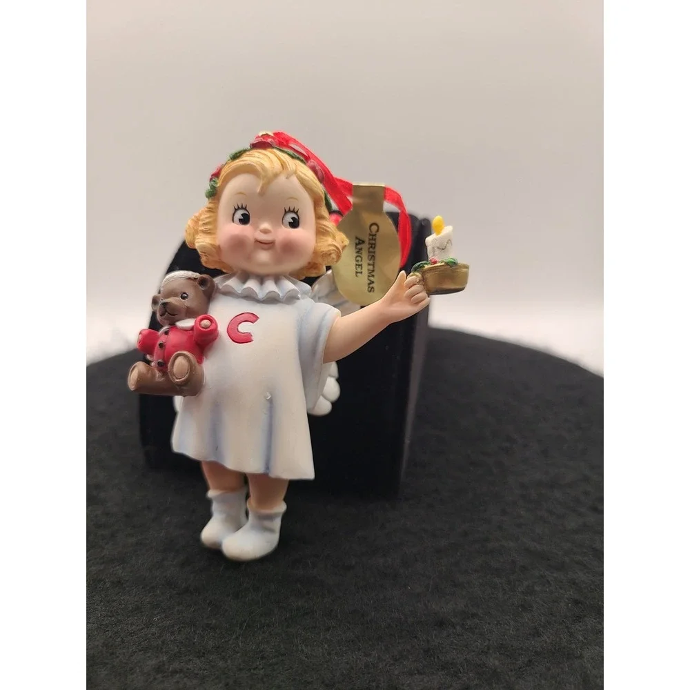 Danbury Mint Campbell's Soup Kids Christmas Angel Ornament No Box